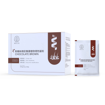 頭皮養護增色植物髮粉-巧克力棕 25g